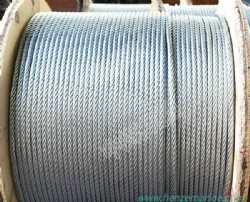 Anti-rotation Galvanized Wire Rope For Lifeboat Winch With CCS Approval