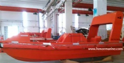 23KN FRP RESCUE BOAT DAVIT