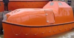 8.5m with 55 Persons F.R.P SOLAS Approval Common Type Totally Enclosed Lifeboat